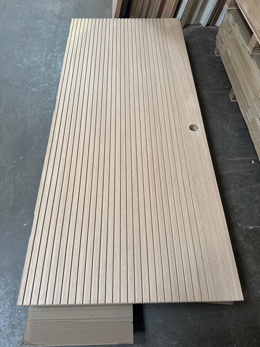 Century - Interior Modern White Oak Solid Wood Door