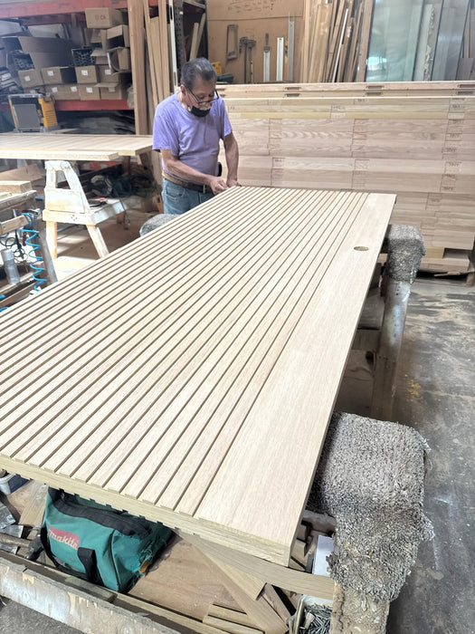 Century - Interior Modern White Oak Solid Wood Door