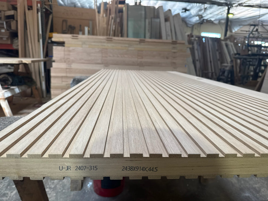 Century - Interior Modern White Oak Solid Wood Door