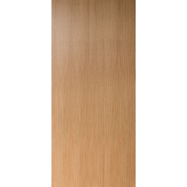 Moda - Exterior Flush Rift White Oak Solid Core Stain Grade Modern Door (Vertical Wood Grain)