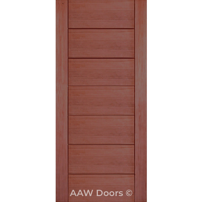Maldives - Interior Modern Mahogany Solid Wood Door