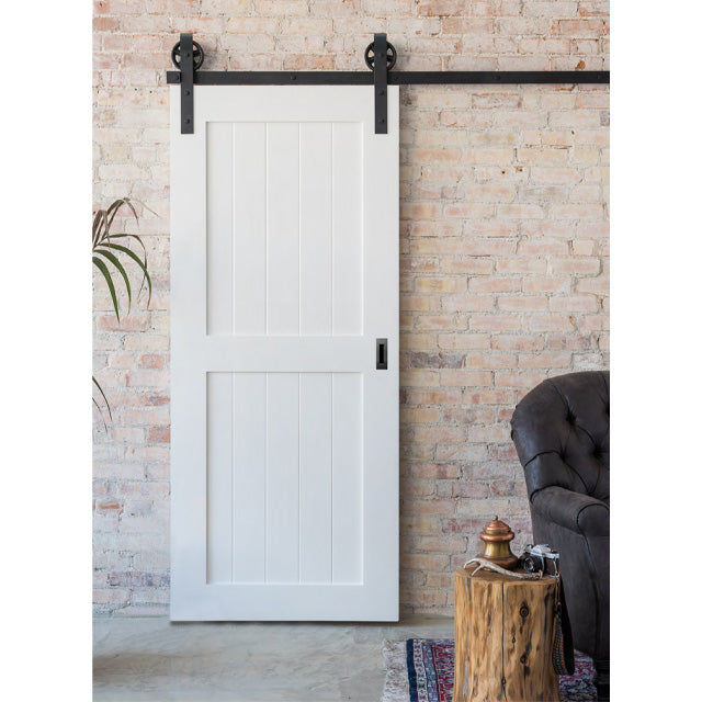 Classic Series - Mid Bar Painted Finish Barn Door