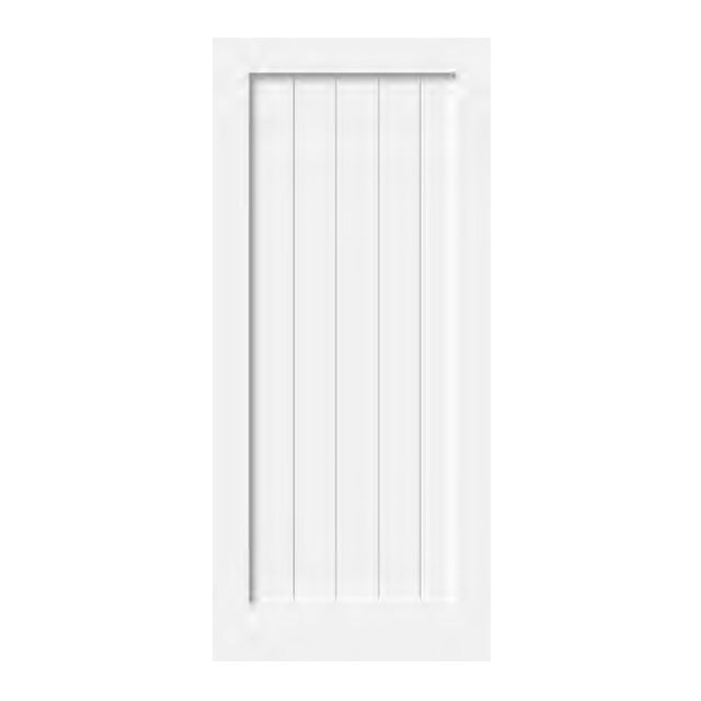 Classic Series - One Panel Painted Finish Barn Door