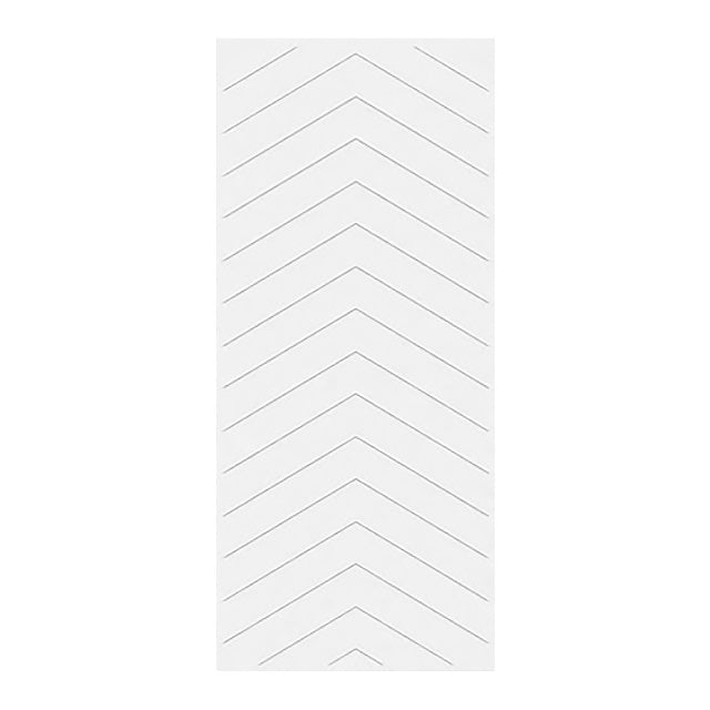 Custom Simplicity Series - Chevron Painted Finish Barn Door