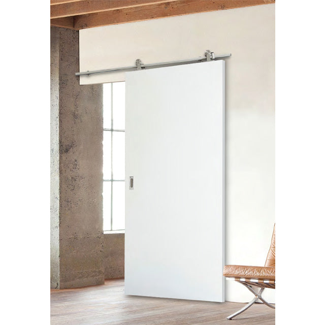Custom Simplicity Series - Flush Painted Finish Barn Door