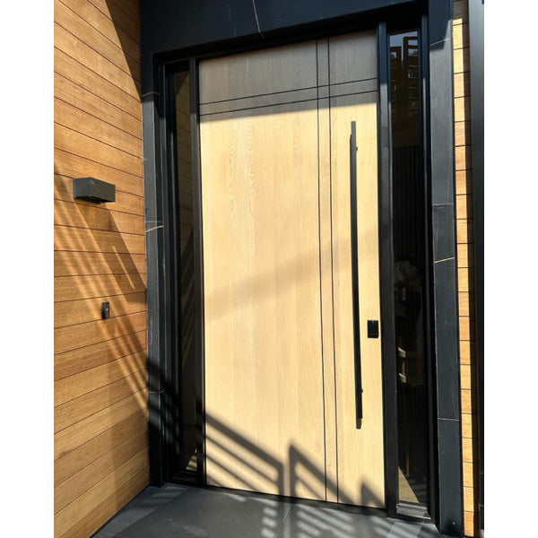 Elegante - Exterior Modern Solid Wood Pivot Door