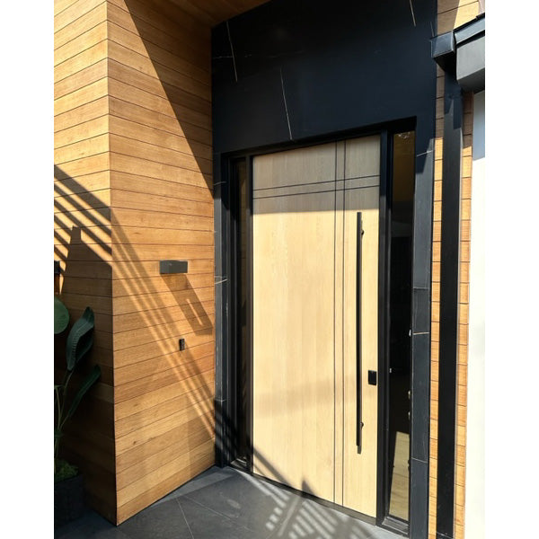 Elegante - Exterior Modern Solid Wood Pivot Door