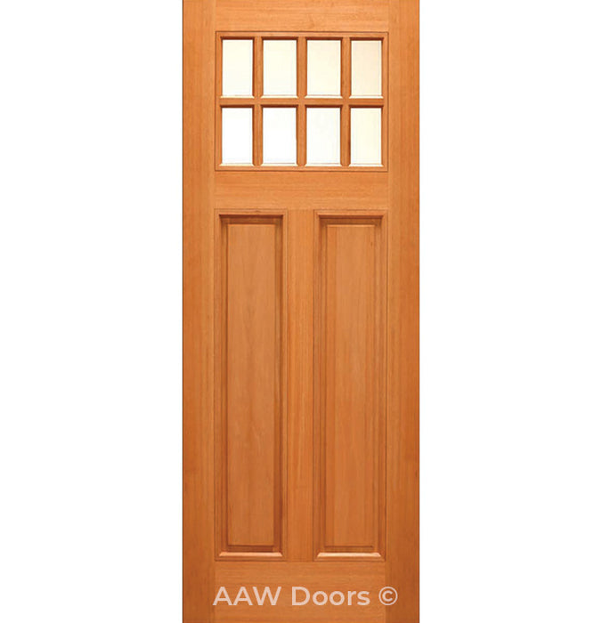 HTC 50 - Craftsman Mahogany Wood Entry Solid Door