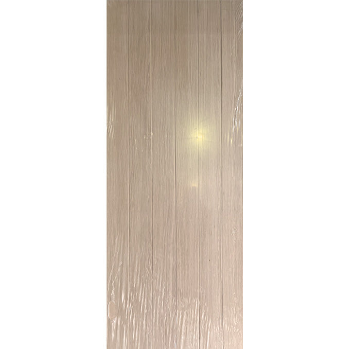 Largo - Modern White Oak Wood Interior Solid Door with Vertical Planks