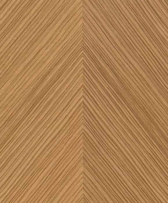Leon - Interior Chevron Flush White Oak Solid Core Stain Grade Modern Door