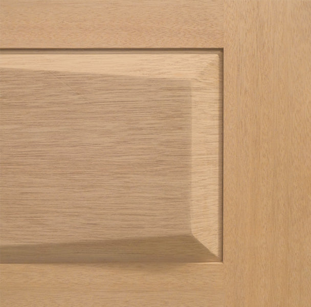 Matrix 3D Door - Exterior Modern Entry Mahogany Front Door
