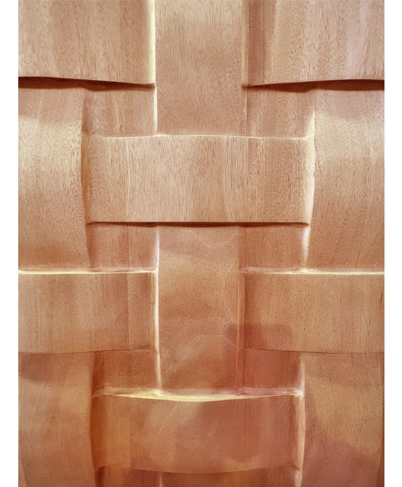 Woven - Exterior Modern Entry Solid Crafted Wood Front Door