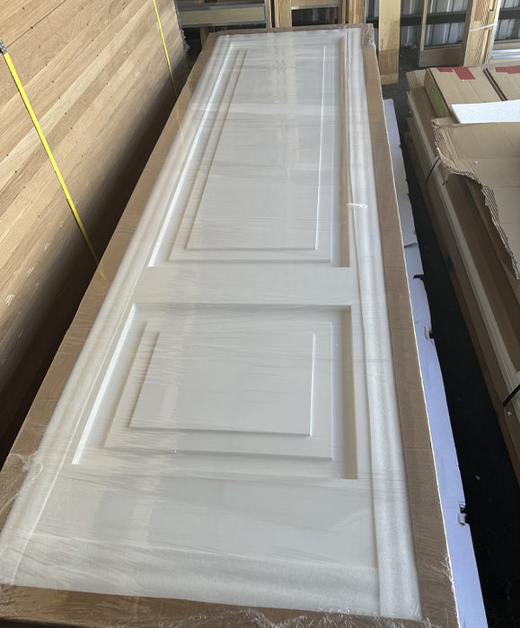 Paris - Modern French Design Interior Primed White Raised 2-Step Panel Door