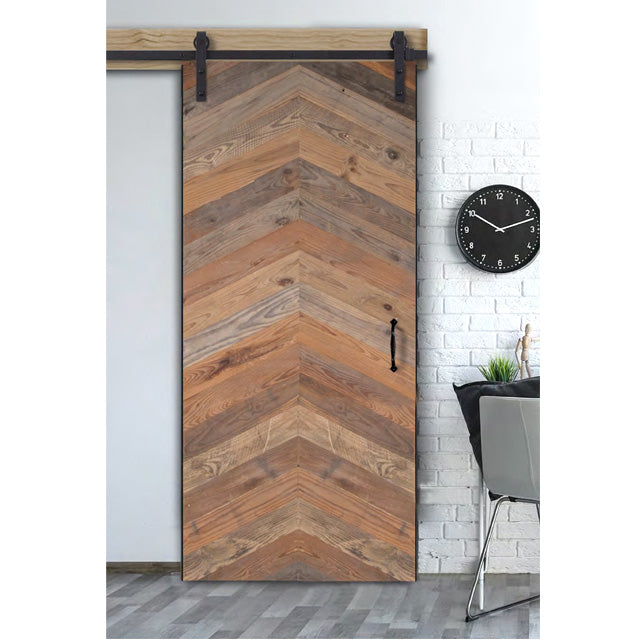 Reclaimed Wood Series - Fir Wood Barn Door