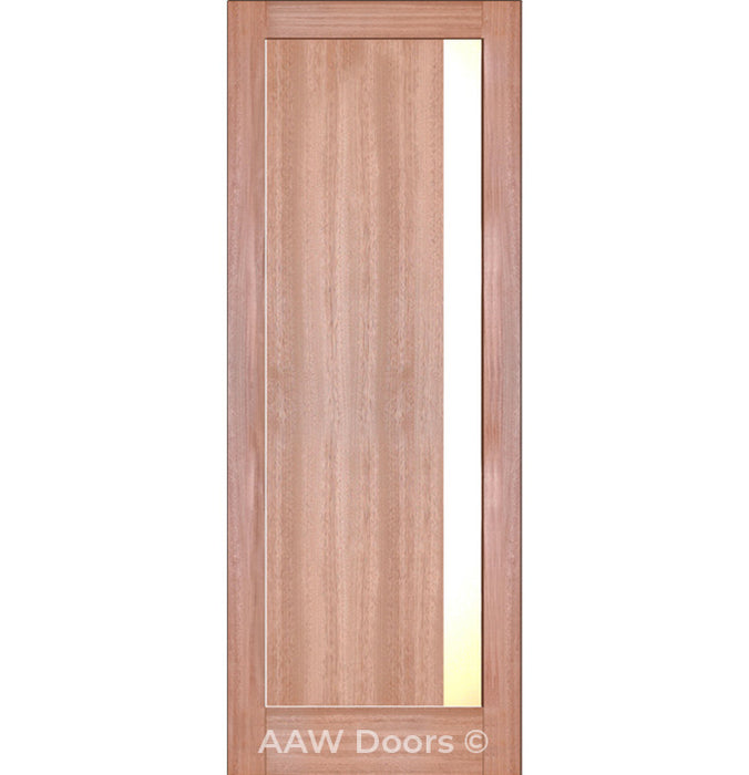 SH 15 - Interior Modern Mahogany Solid Wood Door Shaker Style