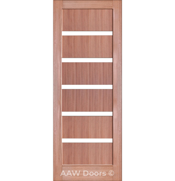 SH 16 - Interior Modern Mahogany Solid Wood Door Shaker Style