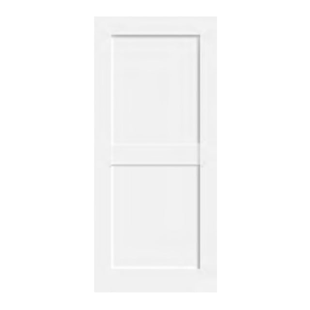 Shaker Series - Two Panel Painted Finish Barn Door
