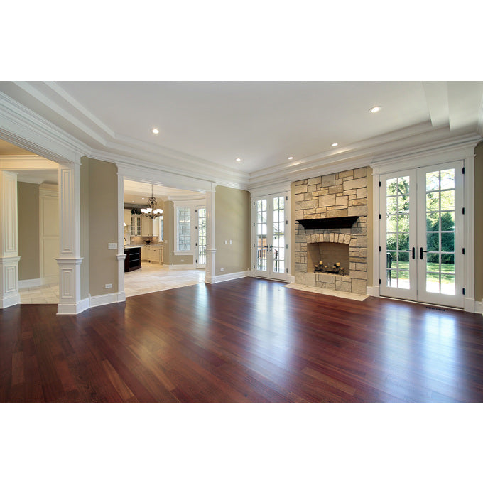 12-Lite Primed Fiberglass & Dual Pane Clear Glass French Patio Door