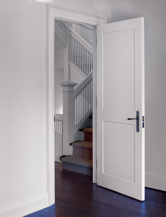 Interior Flat 2-Panel Shaker Primed Door