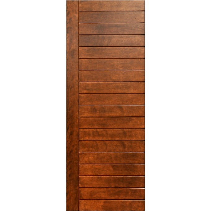 Lunario - Exterior Modern Mahogany Wood Entry Solid Front Door