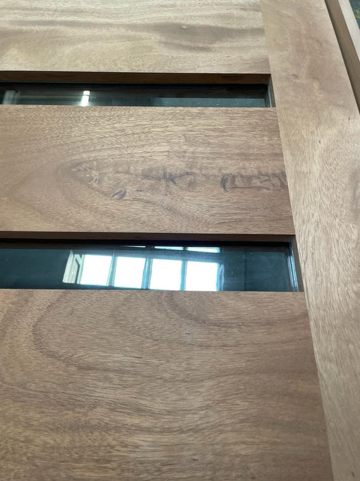 Mateo - Exterior Modern Solid Wood Pivot Door