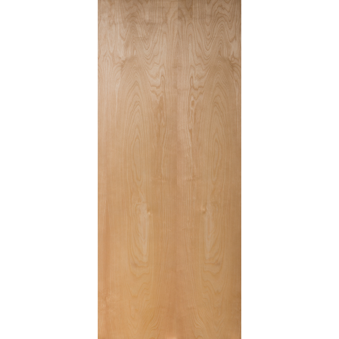 Flush Unfinished Rotary Select White Birch Commercial Fire Rated Door