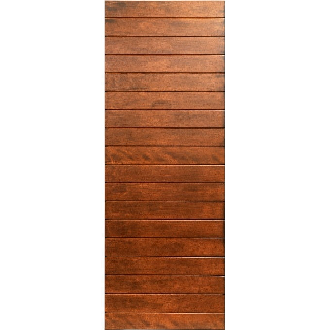 Oasis - Exterior Modern Mahogany Wood Entry Solid Front Door