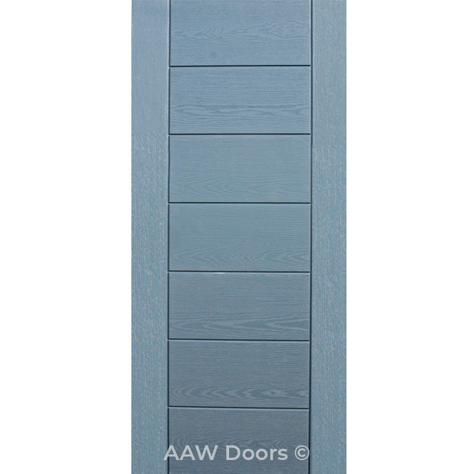 PU-7 Contemporary Fiberglass Entry Door