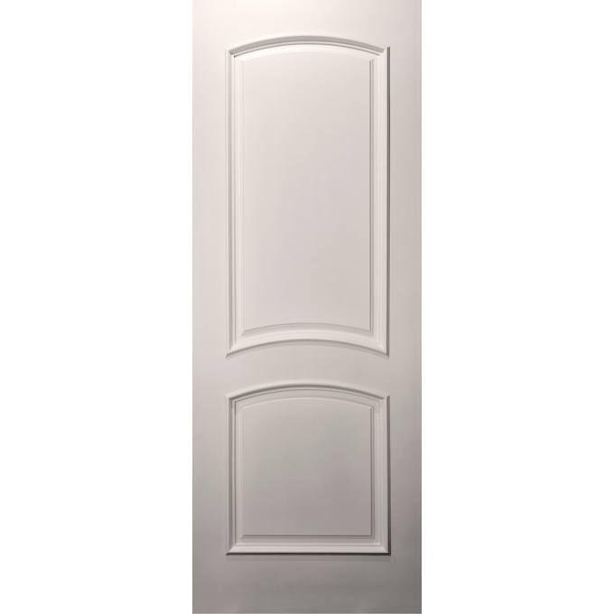Paint Grade 20-Min Fire Rated 2-Arch Panel Primed Door