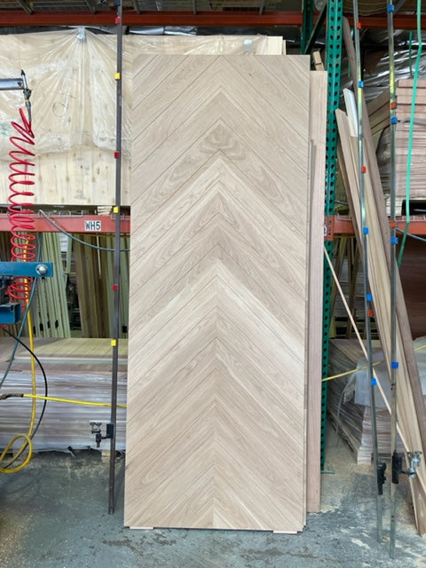 Theo - Exterior Modern Solid Wood Pivot Door