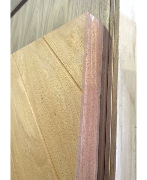 Zen - Exterior Modern Mahogany Wood Entry Solid Front Door