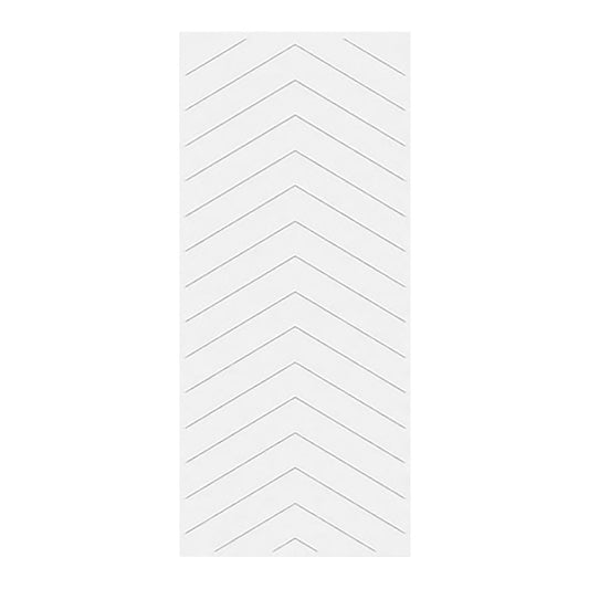 Custom Simplicity Series - Chevron Painted Finish Barn Door