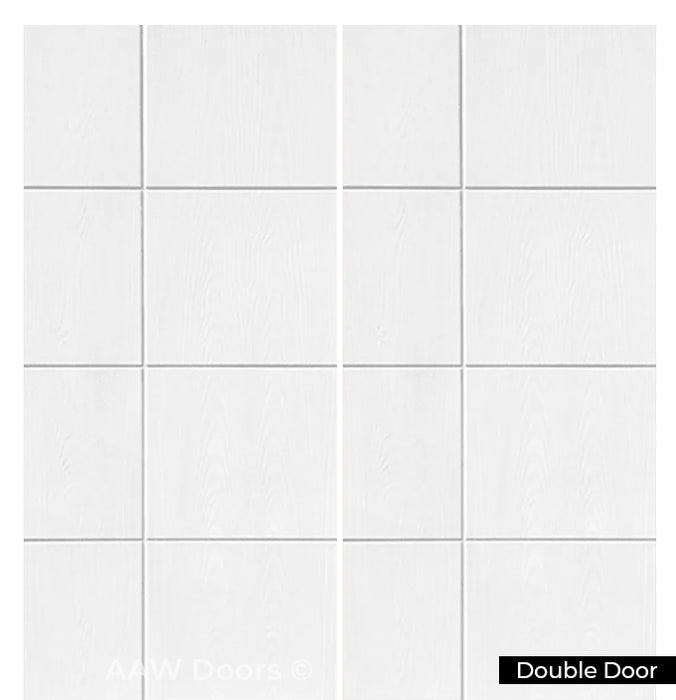PU-22 Fiberglass With White Oak Entry Door