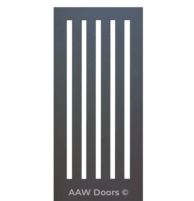 PU-26 Fiberglass in Black Entry Door