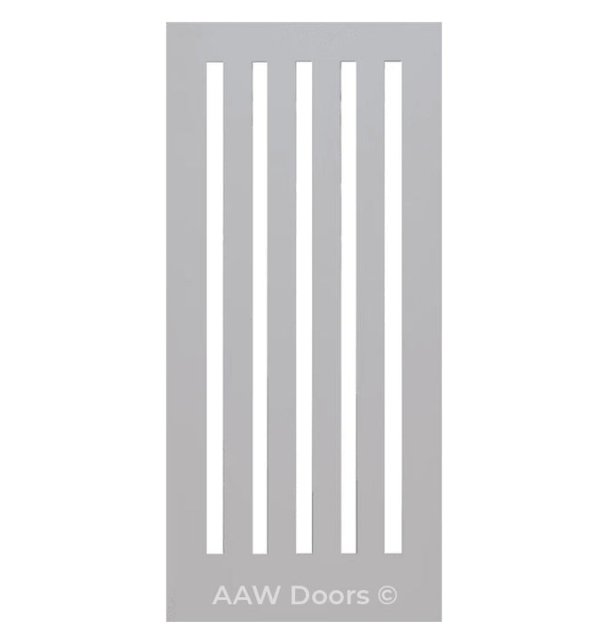 PU-26 Fiberglass in Gray Entry Door