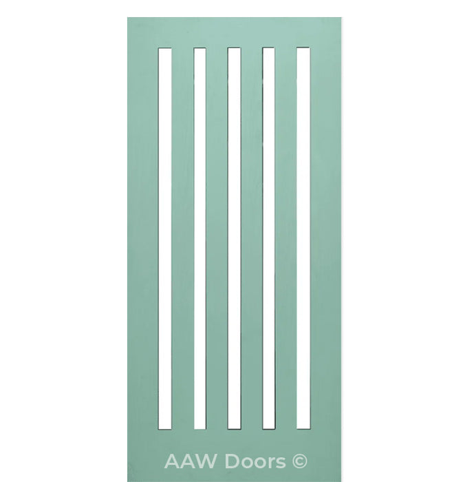 PU-26 Fiberglass in Green Entry Door