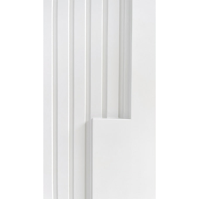 Dijon - Modern French Design Interior Primed White Groove Panel Door