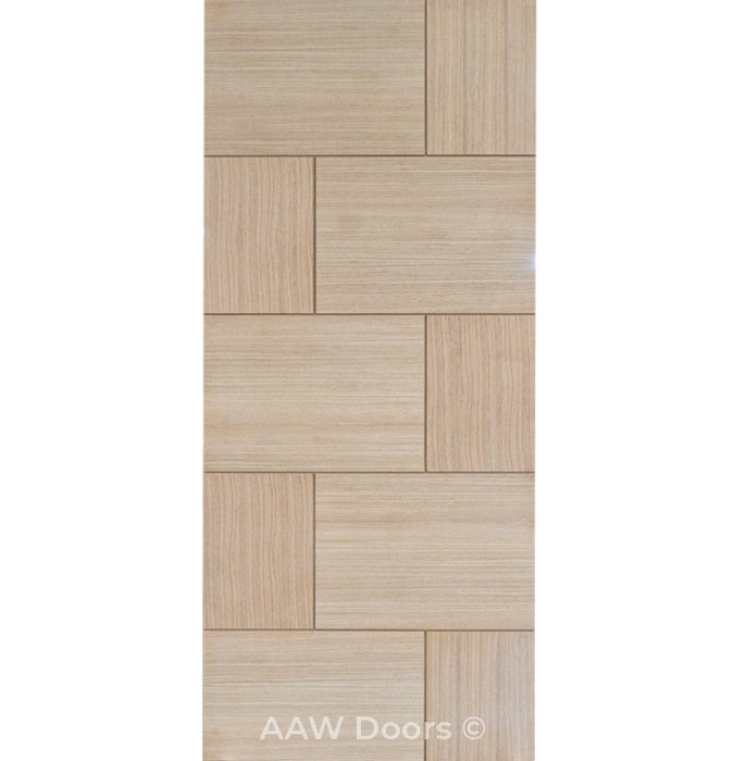 Ravenna - Interior Modern White Oak Stain Grade Door