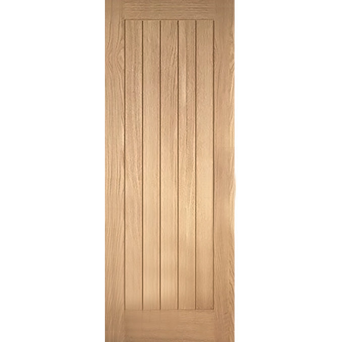 Palermo - Modern White Oak Wood Interior Solid Door