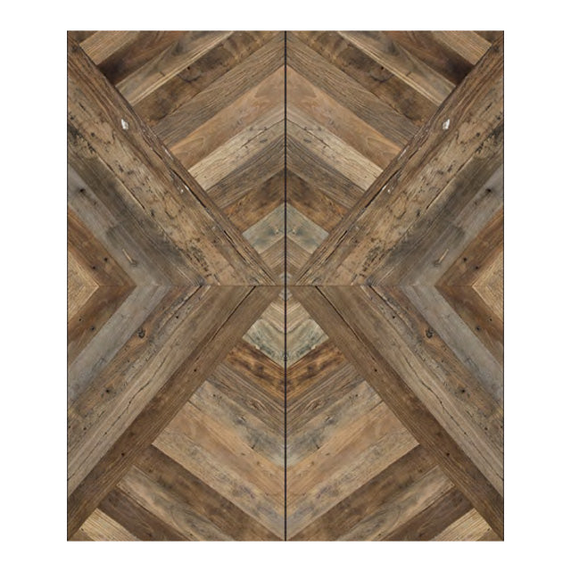 Reclaimed Wood Series - Elm Wood Barn Door