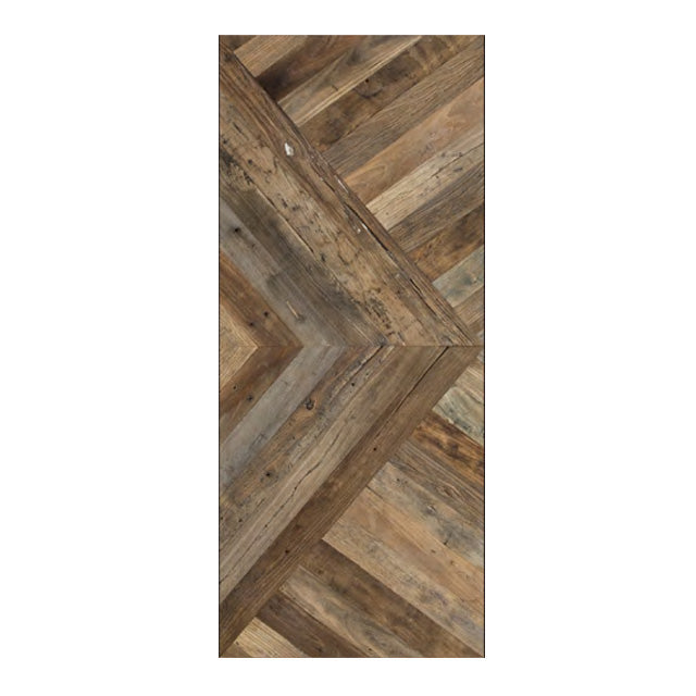 Reclaimed Wood Series - Elm Wood Barn Door