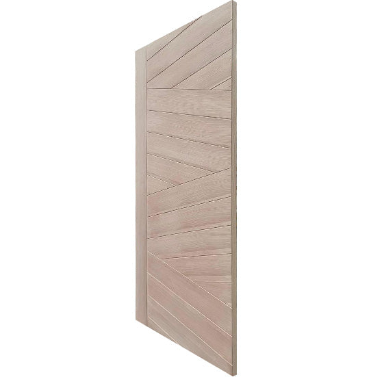 Zline - Exterior Modern Mahogany Wood Entry Solid Front Door