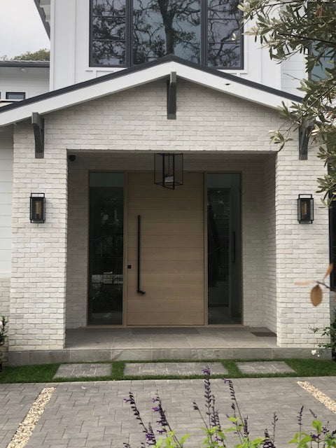 Allesandro - Exterior Modern Solid Wood Pivot Door