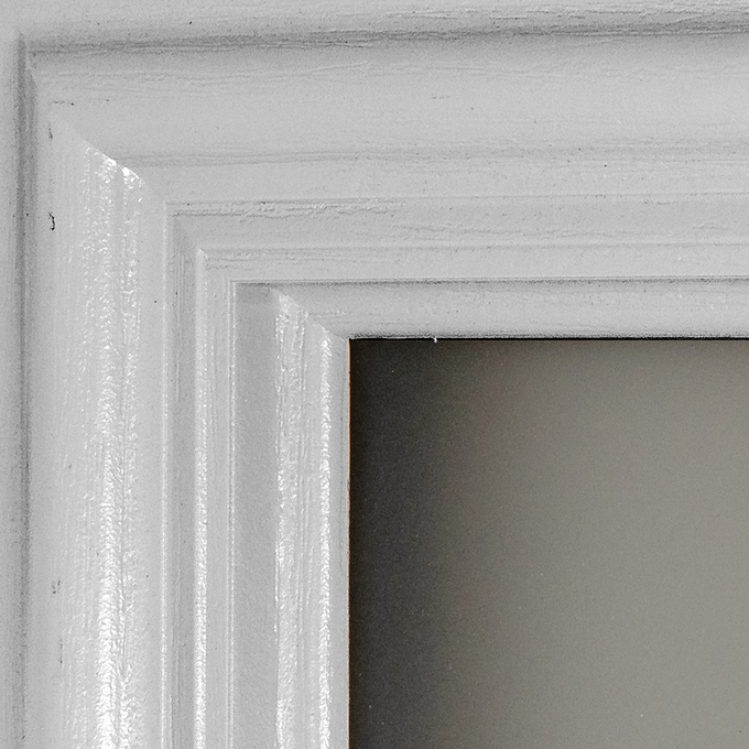 Belleville Smooth Fiberglass Full Lite Modern Door with Kordella Glass with Antique Black Caming (8-0ft)