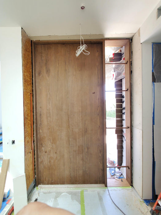Callista - Exterior Modern Solid Wood Pivot Door
