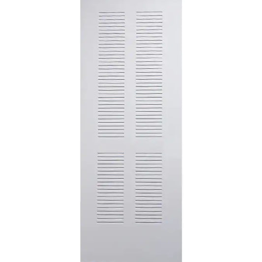 Commercial Light Duty Flush Hollow Louver Vent Steel Metal Fire Rated Door