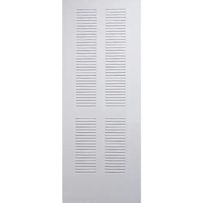 Commercial Light Duty Flush Hollow Louver Vent Steel Metal Fire Rated Door
