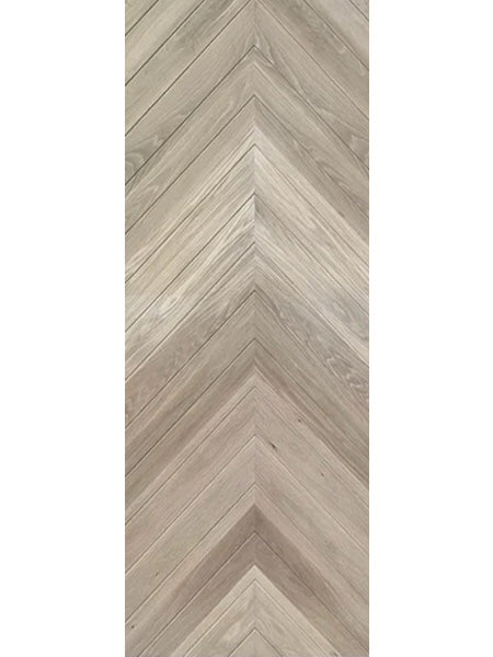 Chevron - Modern Entry Solid Wood Door — Lux Doors