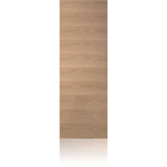 Horizon Interior Modern White Oak Solid Wood Door