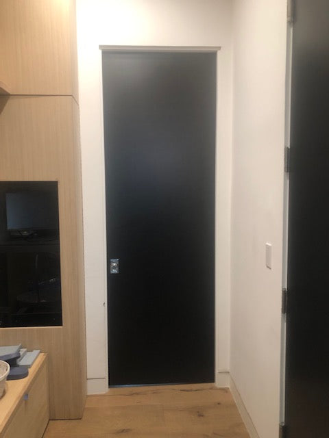 Interior Solid Core Flush Primed White Door